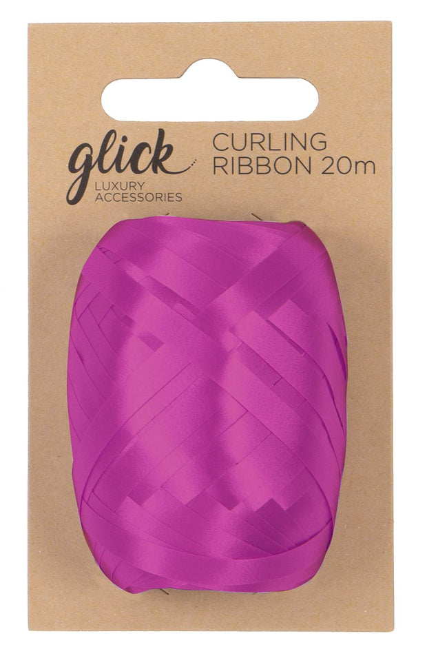 Glick Hot Pink Curling Ribbon