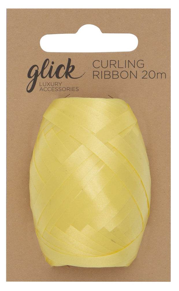Glick Lemon Curling Ribbon