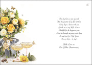 Jonny Javelin Wife Golden Anniversary Card