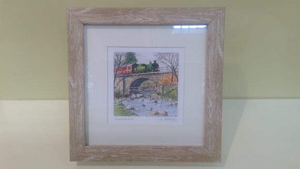 Colin Williamson Moorland Rail, North Yorkshire, Mounted and Framed Picture
