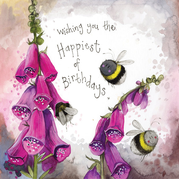 Alex Clark Sunshine Bees Birthday Card