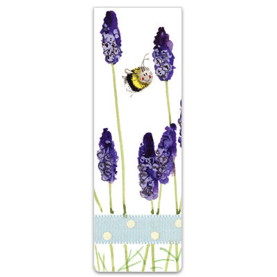 Alex Clark Lavender Flower Bookmark