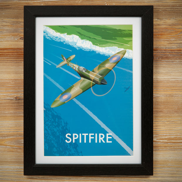 Military Heritage Spitfire Framed Print