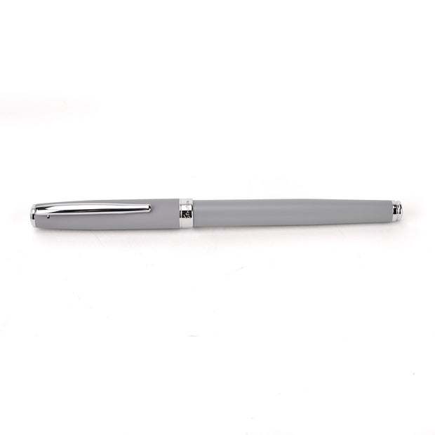 Stratton Ball Point Pen- Grey & Silver