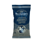 Buchanans bag of Sweet & Rich Liquorice Toffees 120g