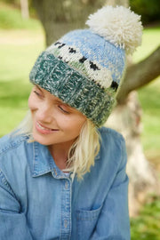 Pachamama Hazy Sheep Bobble Beanie Hat*