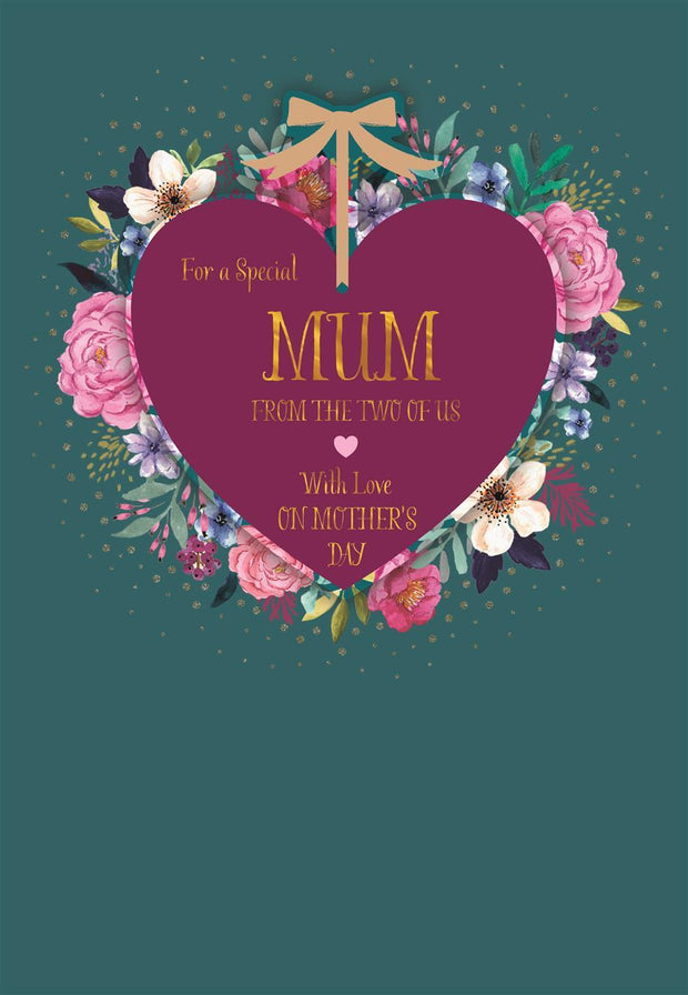 Hallmark Mum From The Two Of Us Mother's Day Card