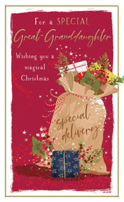 ICG Great Granddaughter Christmas Card*