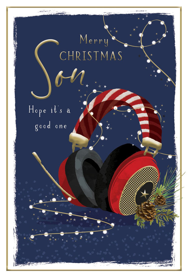 ICG Son Headphones Christmas Card*