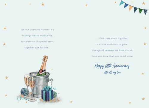 ICG Husband Diamond Anniversary Card*