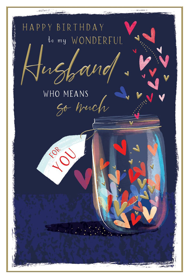 ICG Husband Birthday Card*