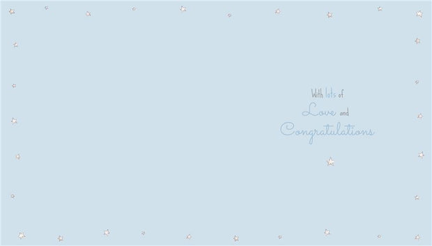 ICG Birth of Your Grandson Card