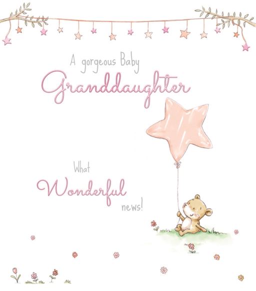 ICG Birth of Your Granddaughter Card
