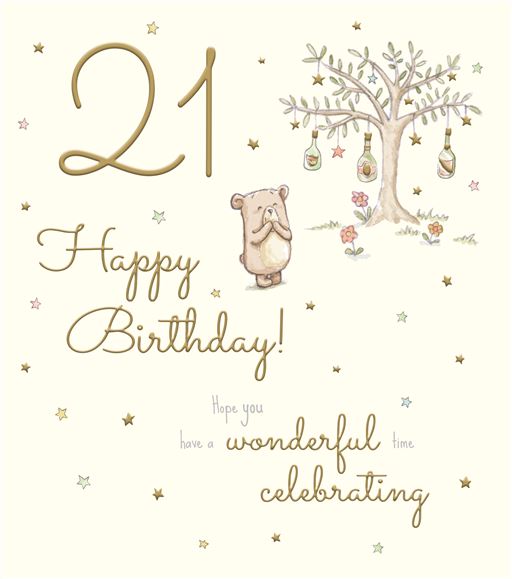 ICG 21st Birthday Card