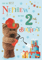 ICG Nephew 2nd Birthday Card