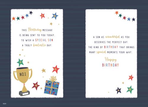 ICG Son Birthday Card*