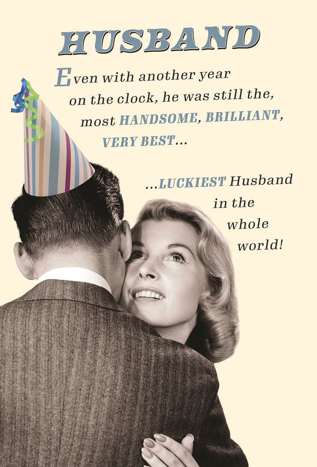 ICG Husband Birthday Card*