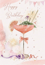 ICG Cocktail Birthday Card*