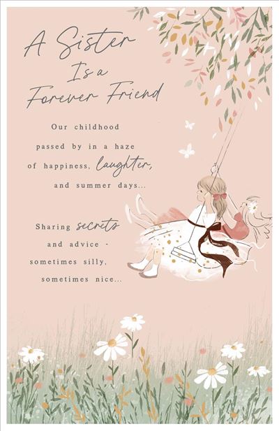 Gibson Sister Birthday Card