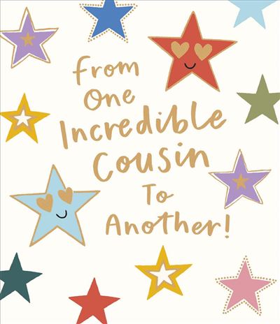 Carlton Cards Cousin Birthday Card
