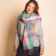 Zelly Winter Weight Multi Coloured Scarf**