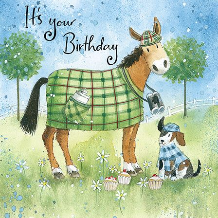 Paper House Country Companions Birthday Card*