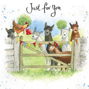Paper House Alpaca Birthday Card*