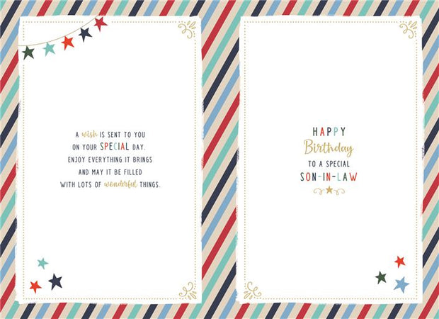 ICG Son in Law Birthday Card*