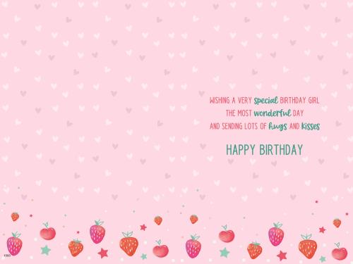 ICG Granddaughter Birthday Card*