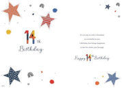 ICG Grandson 14th Birthday Card