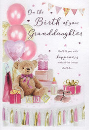 ICG Birth of your Baby Granddaughter Card*