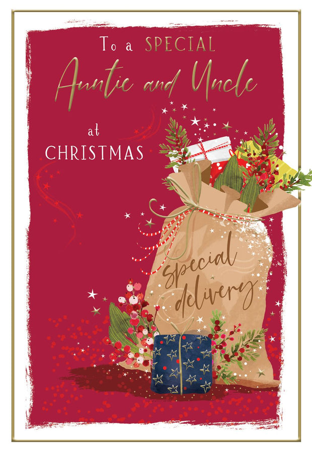 ICG Auntie & Uncle Christmas Card**