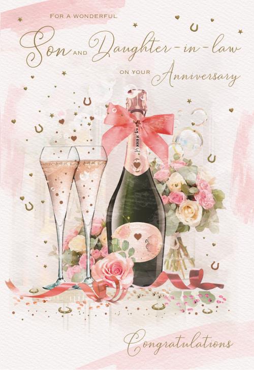 ICG Son & Daughter-in-Law Anniversary Card