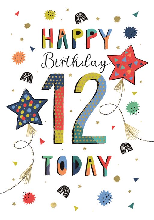 ICG 12th Birthday Card*