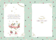 ICG Sister & Brother in Law Silver Anniversary Card*