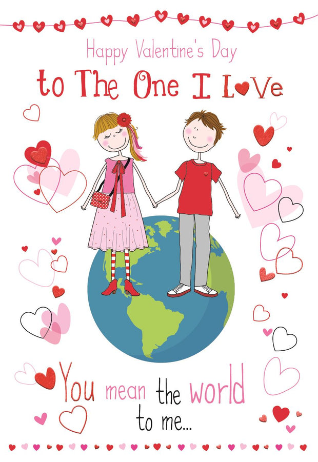 ICG One I Love Valentine's Day Card