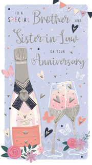 ICG Brother & Sister In Law Anniversary Card*