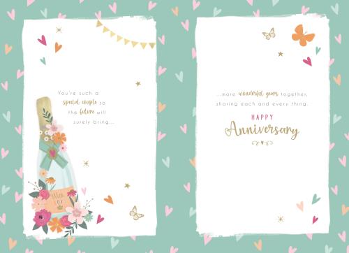 ICG Daughter And Son In Law Anniversary Card*