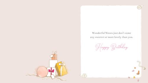 ICG Niece Birthday Card*