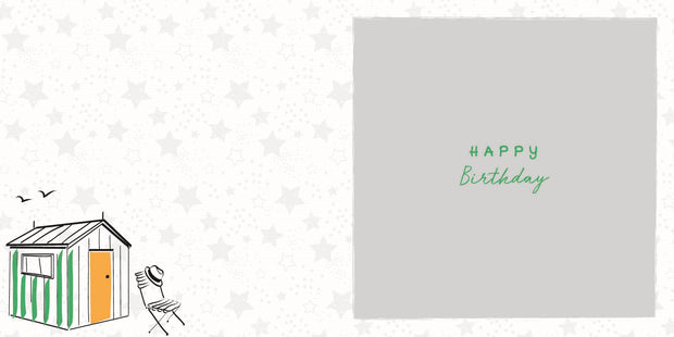 ICG Garden Shed Birthday Card*