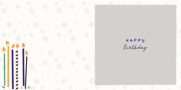 ICG Birthday Candles Birthday Card*