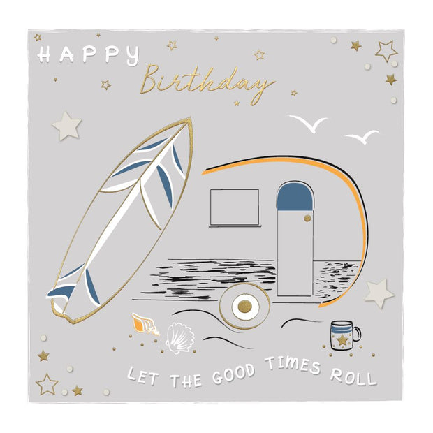 ICG Surfing Birthday Card*