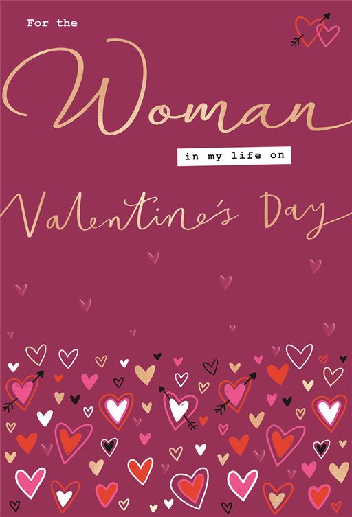 ICG Woman in My Life Valentine's Day Card