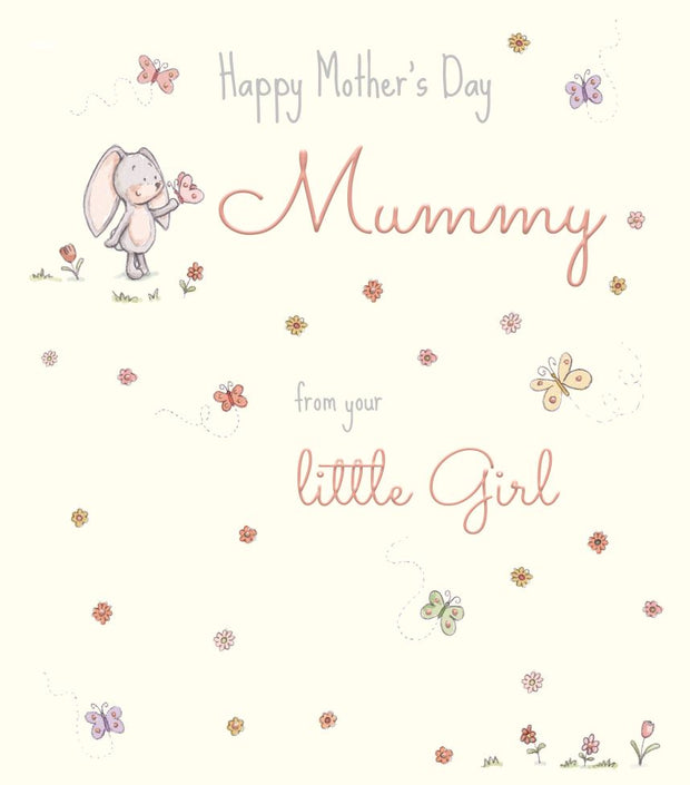 ICG Mummy From Your Little Girl Mother's Day Card