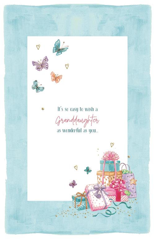 ICG Granddaughter Birthday Card*