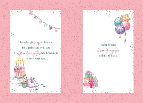 ICG Granddaughter Birthday Card*