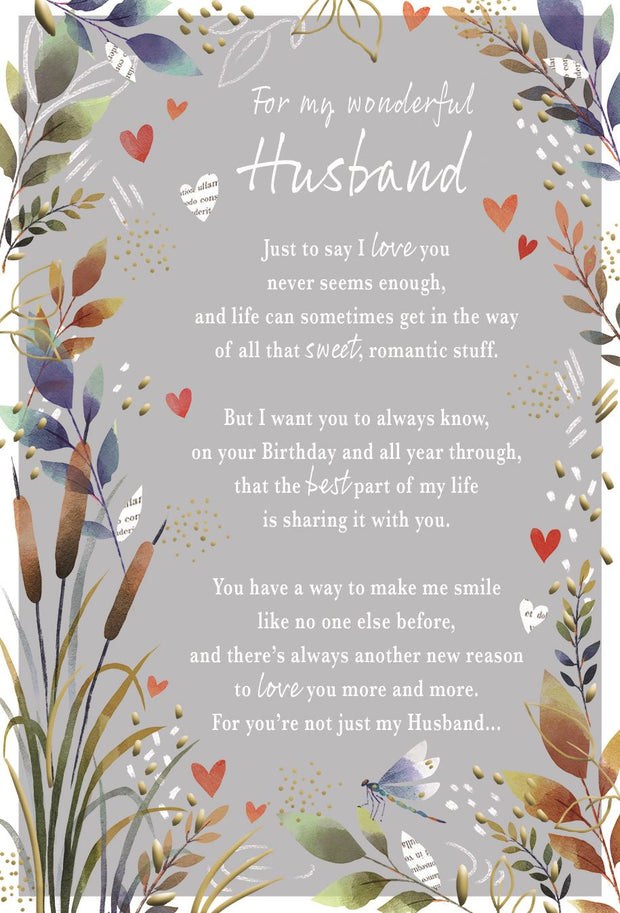 ICG Husband Birthday Card*