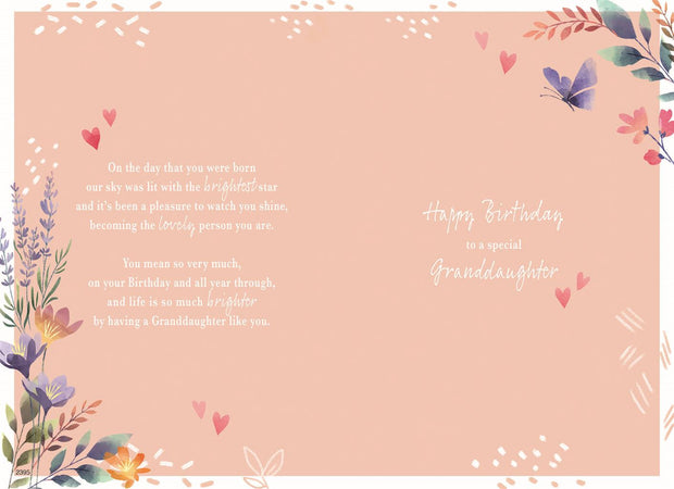 ICG Granddaughter Birthday Card*