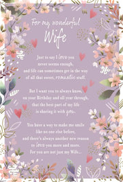 ICG Wife Birthday Card*