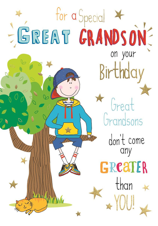 ICG Great Grandson Birthday Card*